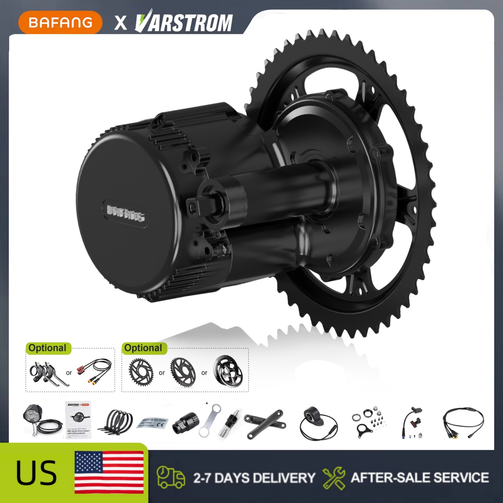 Set motore centrale BAFANG 48V - Bafang Bbs02B 48V 750W Mid Drive Kit recensione e prezzo